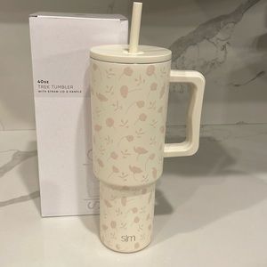 Simple Modern - WHIMSICAL FLORAL 40oz Trek Tumbler - Rare Limited Edition - NWT!